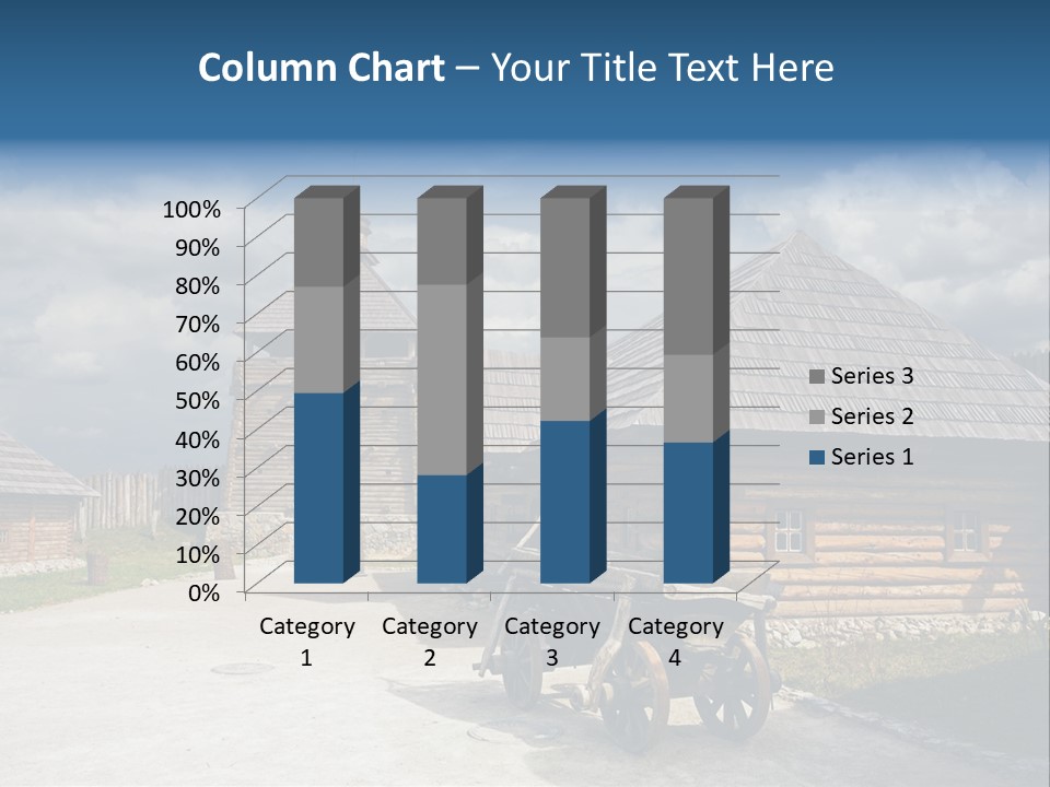 Cart History Zaporozhye PowerPoint Template
