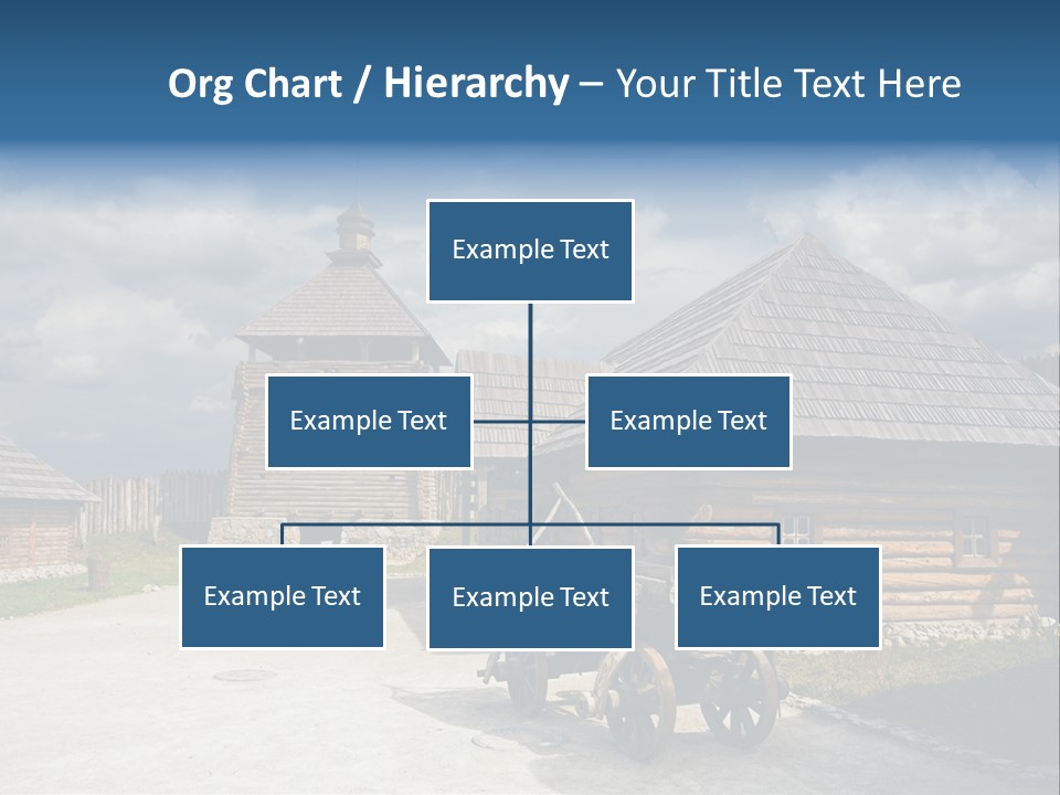 Cart History Zaporozhye PowerPoint Template