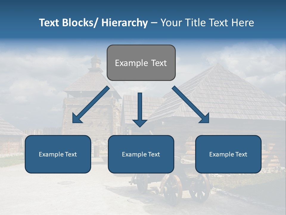 Cart History Zaporozhye PowerPoint Template
