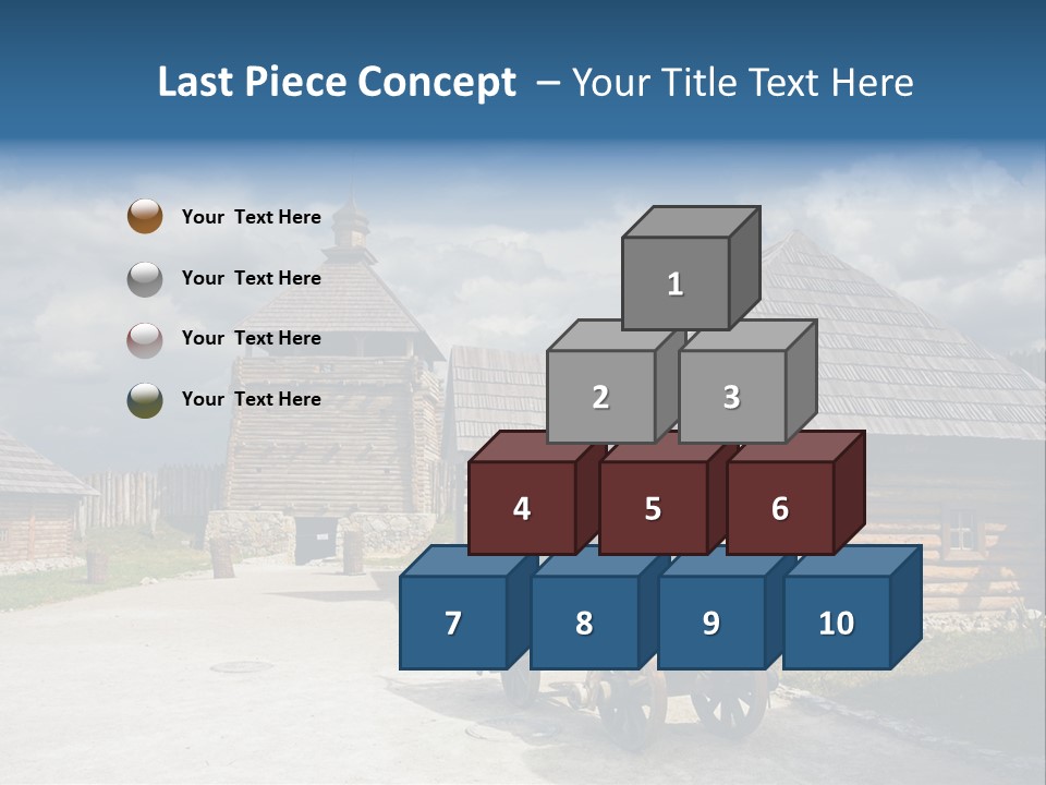Cart History Zaporozhye PowerPoint Template