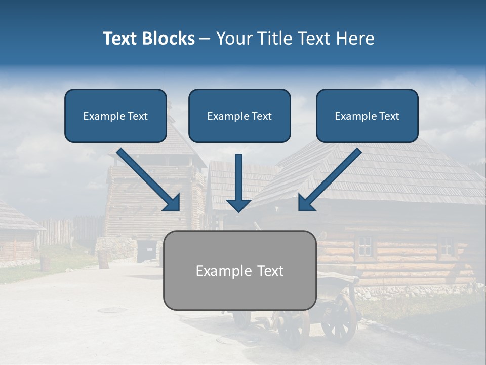 Cart History Zaporozhye PowerPoint Template