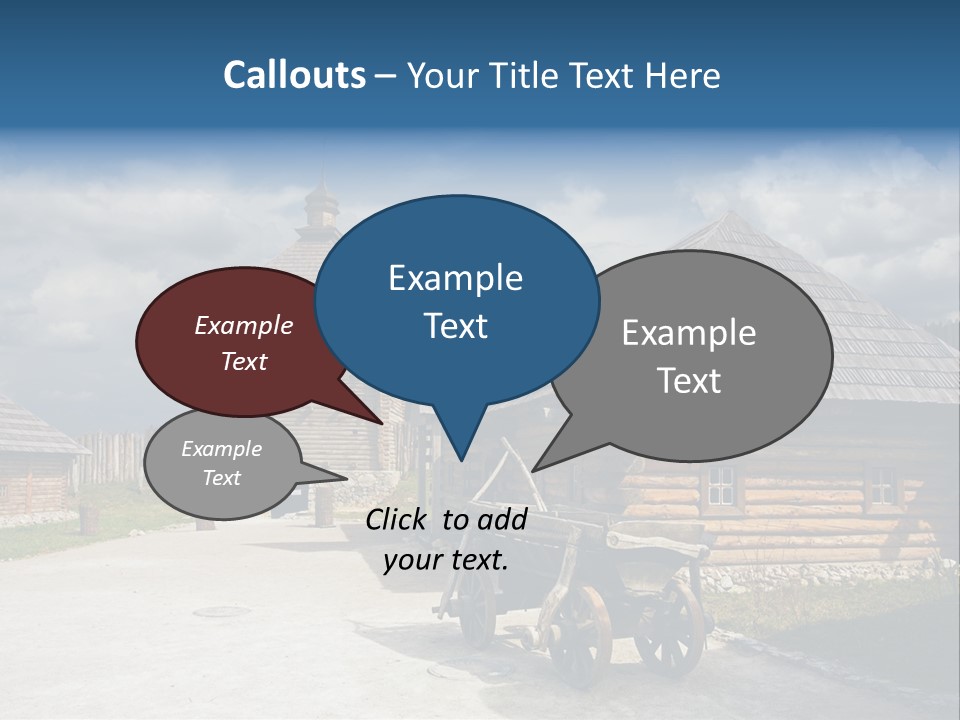 Cart History Zaporozhye PowerPoint Template