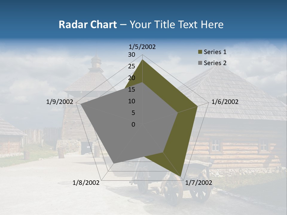 Cart History Zaporozhye PowerPoint Template