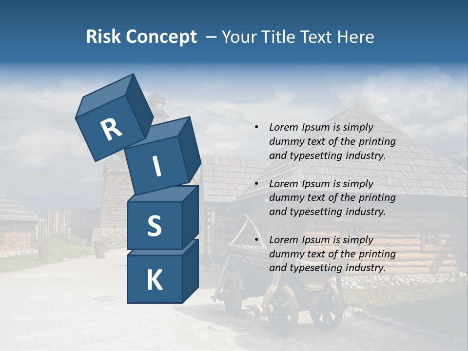 Cart History Zaporozhye PowerPoint Template