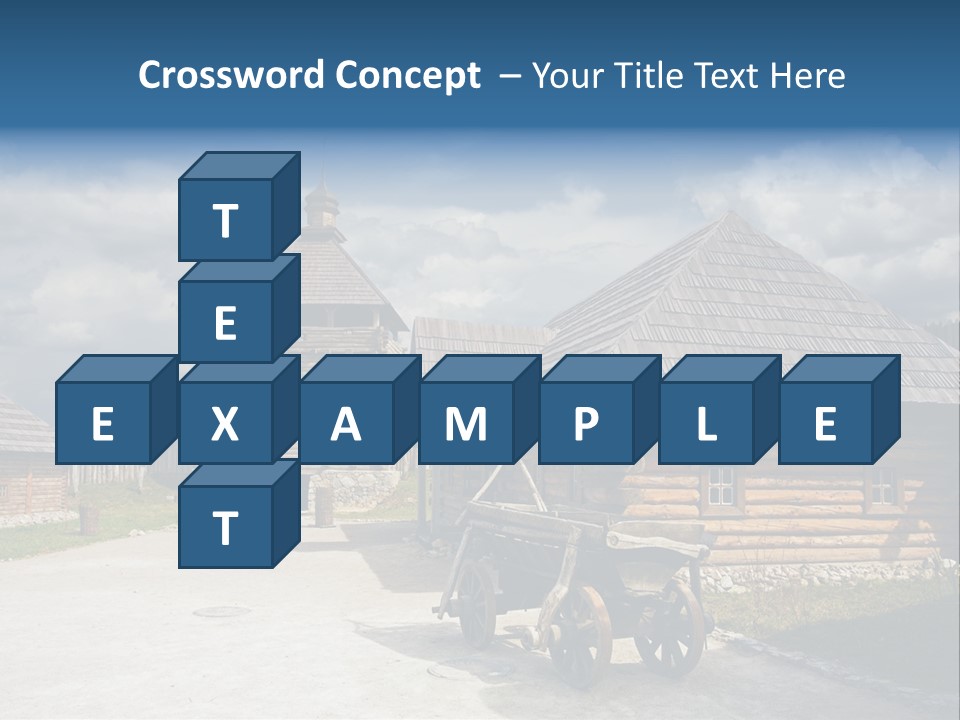 Cart History Zaporozhye PowerPoint Template