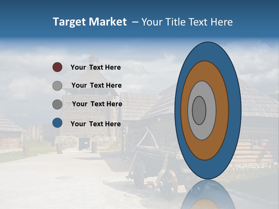 Cart History Zaporozhye PowerPoint Template