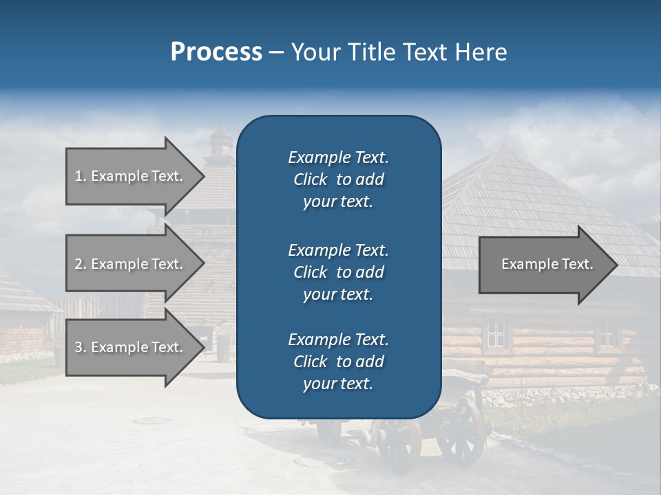 Cart History Zaporozhye PowerPoint Template
