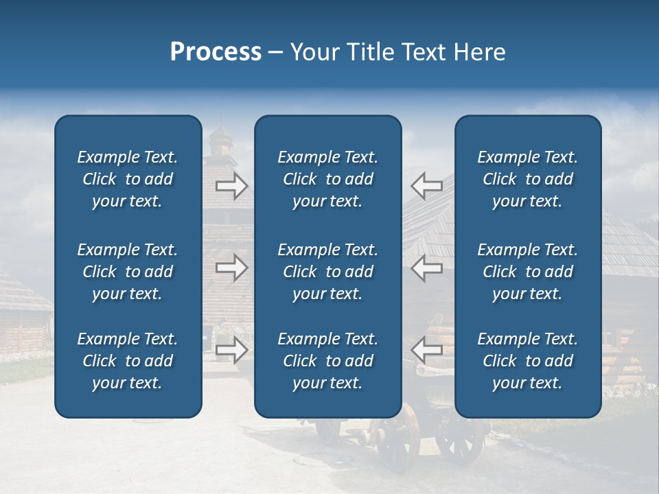 Cart History Zaporozhye PowerPoint Template