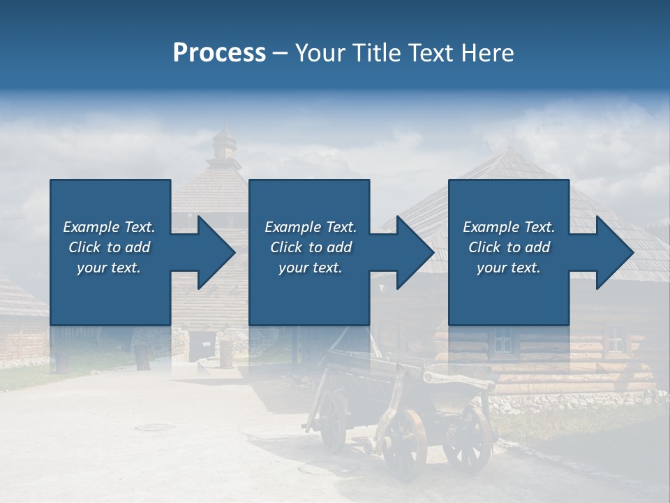 Cart History Zaporozhye PowerPoint Template