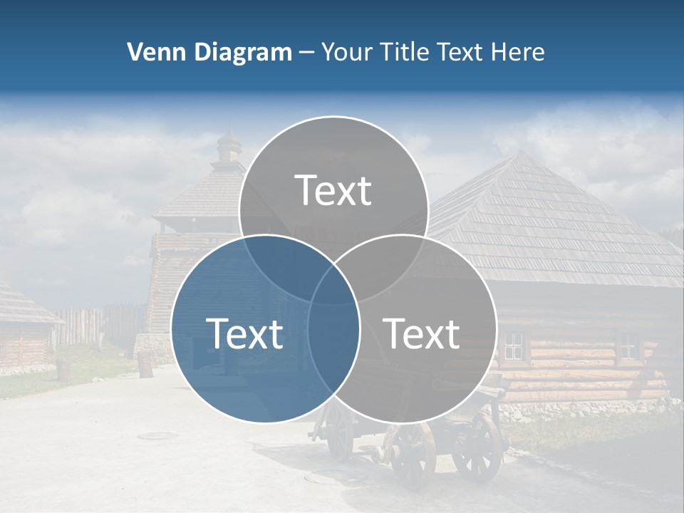 Cart History Zaporozhye PowerPoint Template