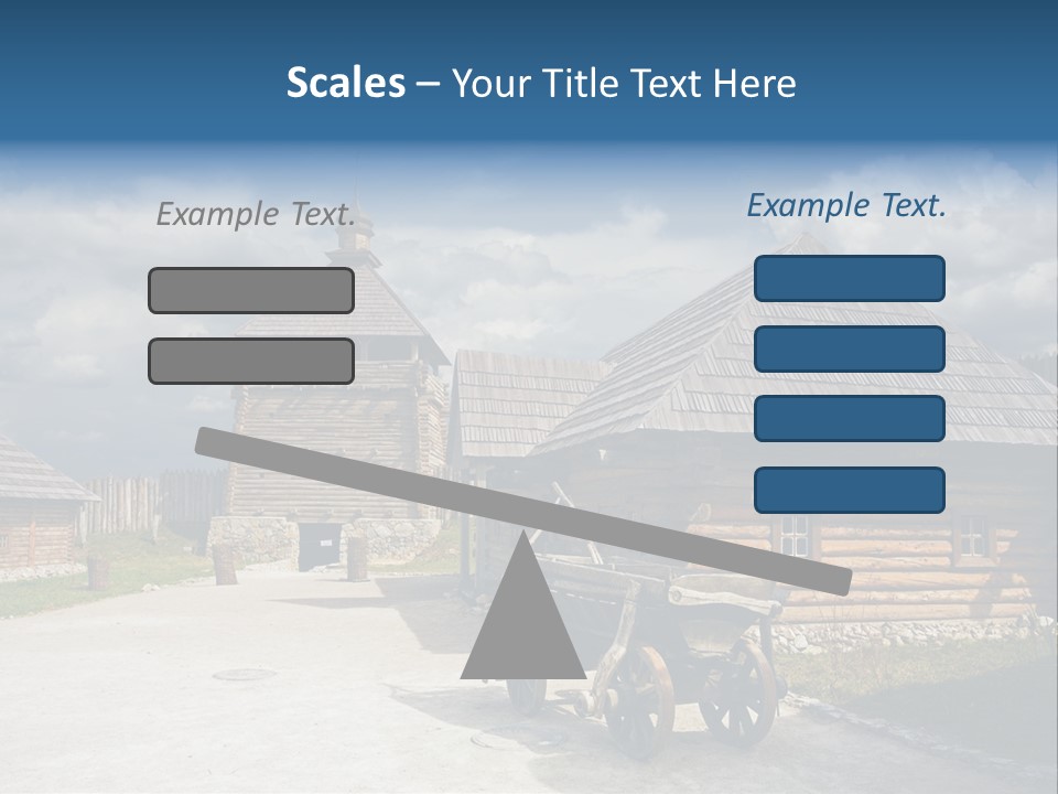 Cart History Zaporozhye PowerPoint Template
