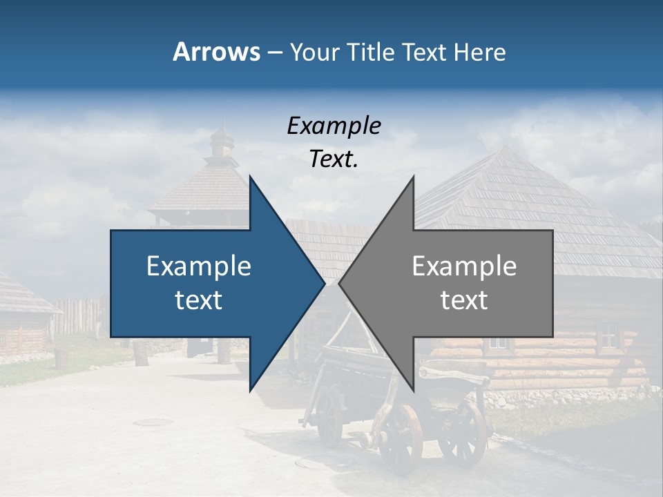 Cart History Zaporozhye PowerPoint Template