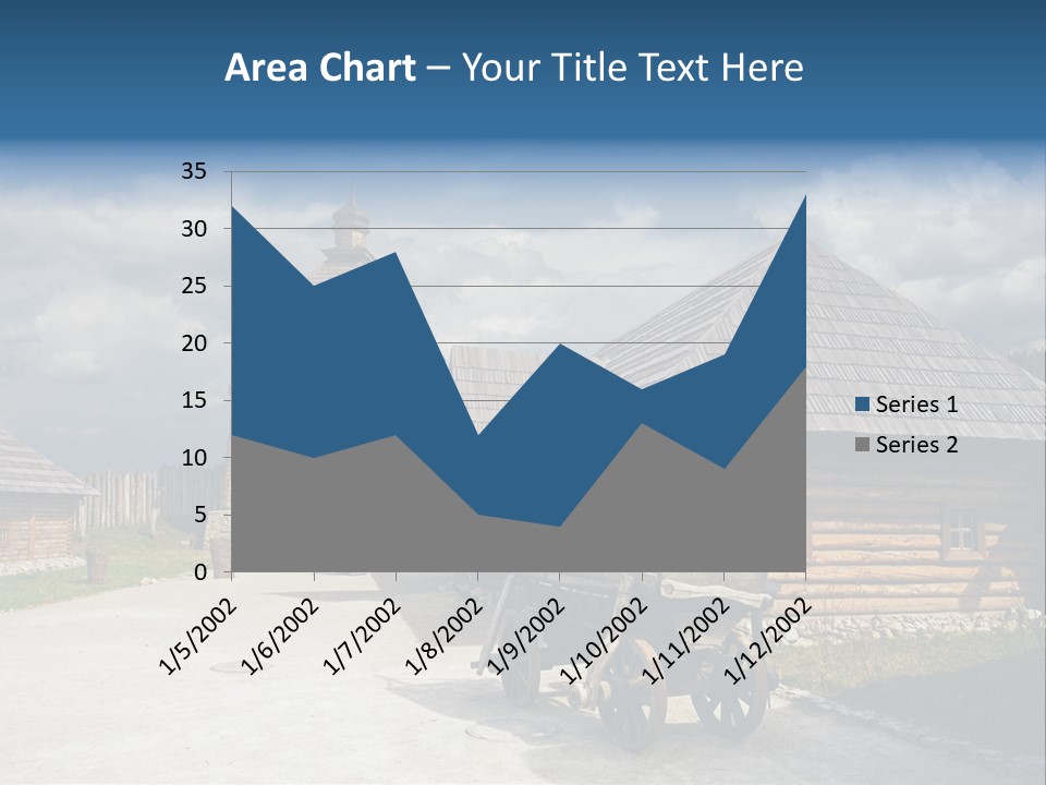 Cart History Zaporozhye PowerPoint Template