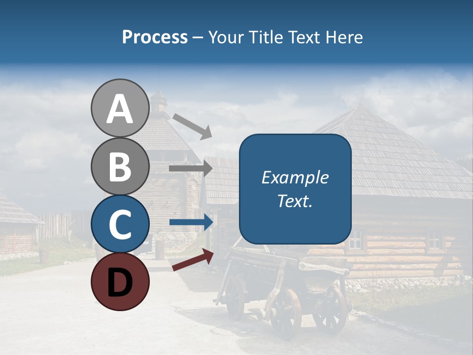 Cart History Zaporozhye PowerPoint Template