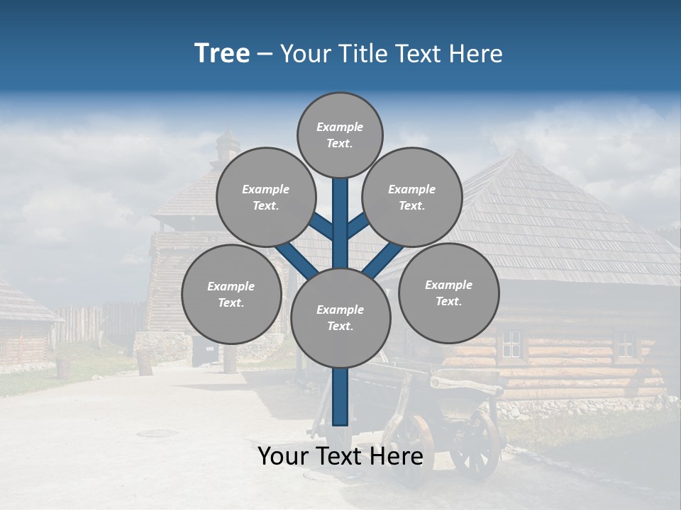 Cart History Zaporozhye PowerPoint Template