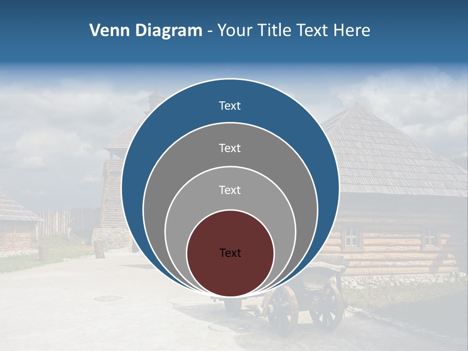 Cart History Zaporozhye PowerPoint Template