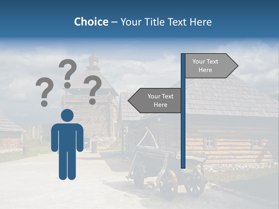 Cart History Zaporozhye PowerPoint Template