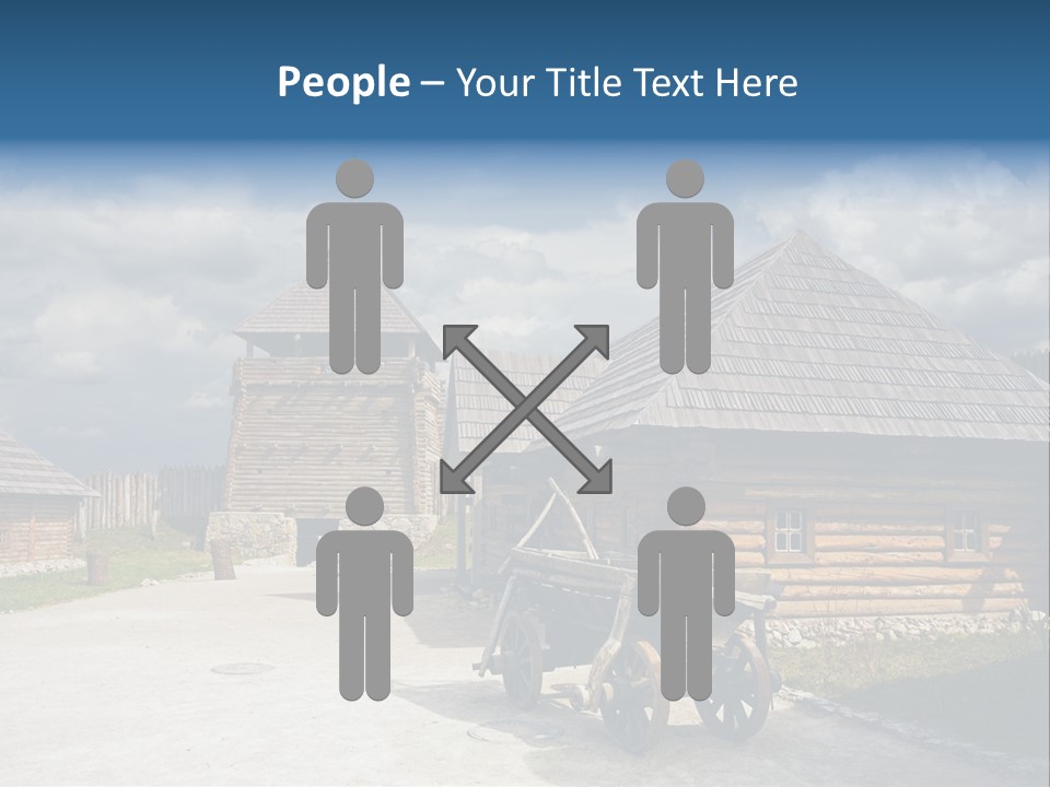 Cart History Zaporozhye PowerPoint Template