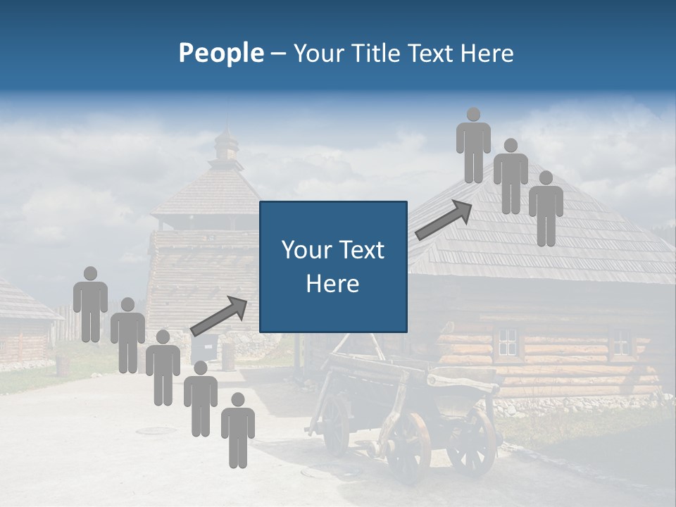 Cart History Zaporozhye PowerPoint Template