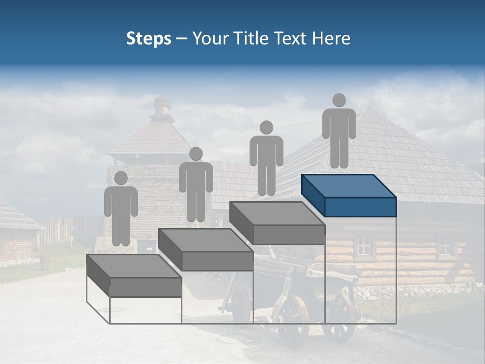 Cart History Zaporozhye PowerPoint Template