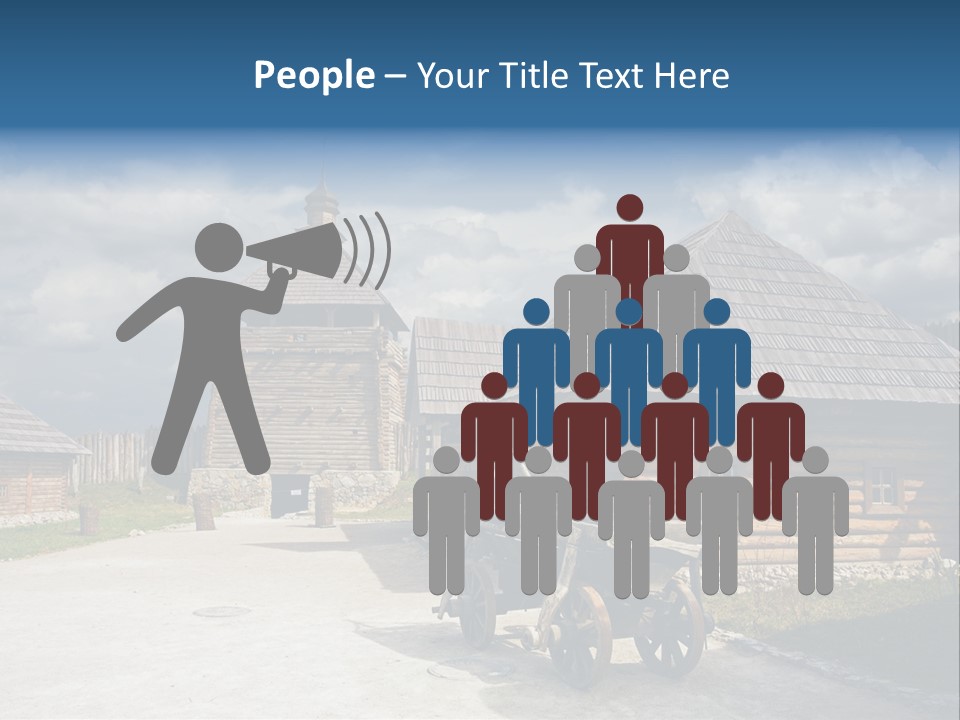 Cart History Zaporozhye PowerPoint Template