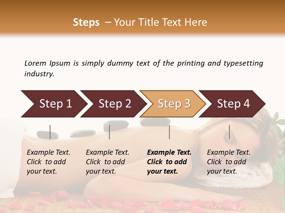 Clean Therapy Laying PowerPoint Template