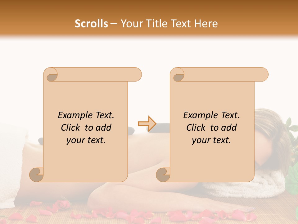 Clean Therapy Laying PowerPoint Template