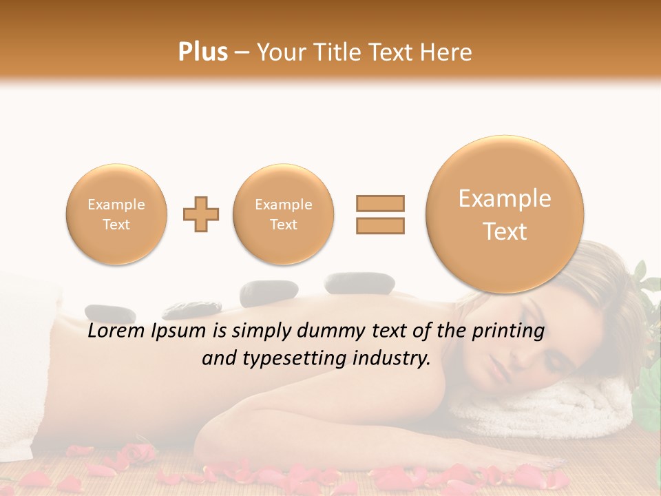Clean Therapy Laying PowerPoint Template