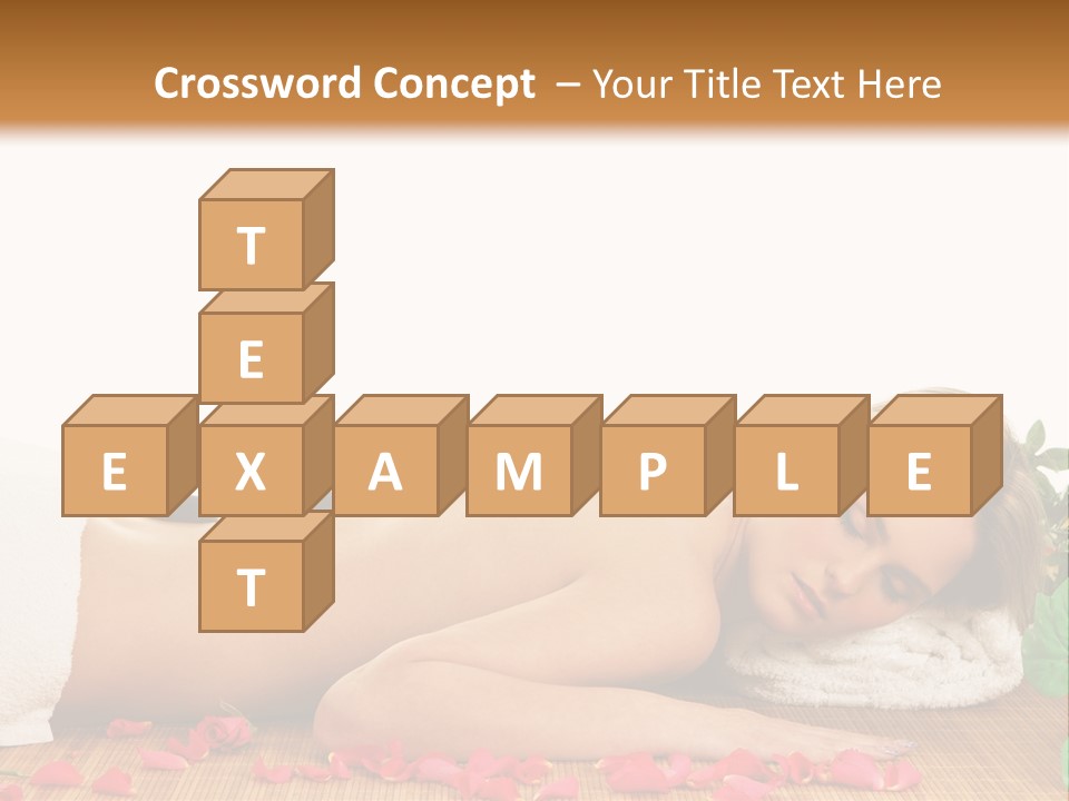 Clean Therapy Laying PowerPoint Template
