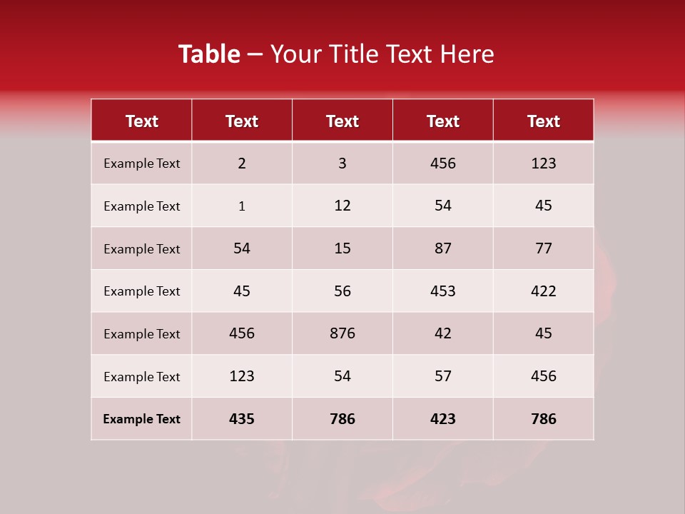 Performer Girls Beautiful PowerPoint Template