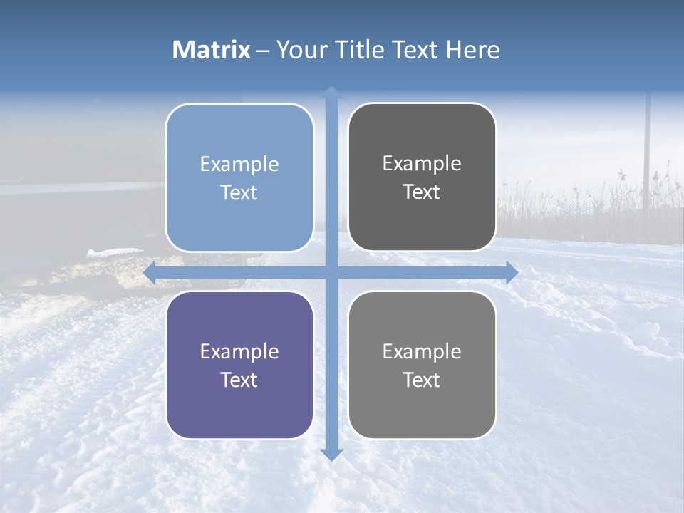 Risk Sky Route PowerPoint Template