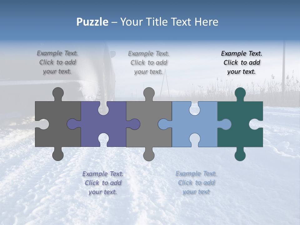 Risk Sky Route PowerPoint Template