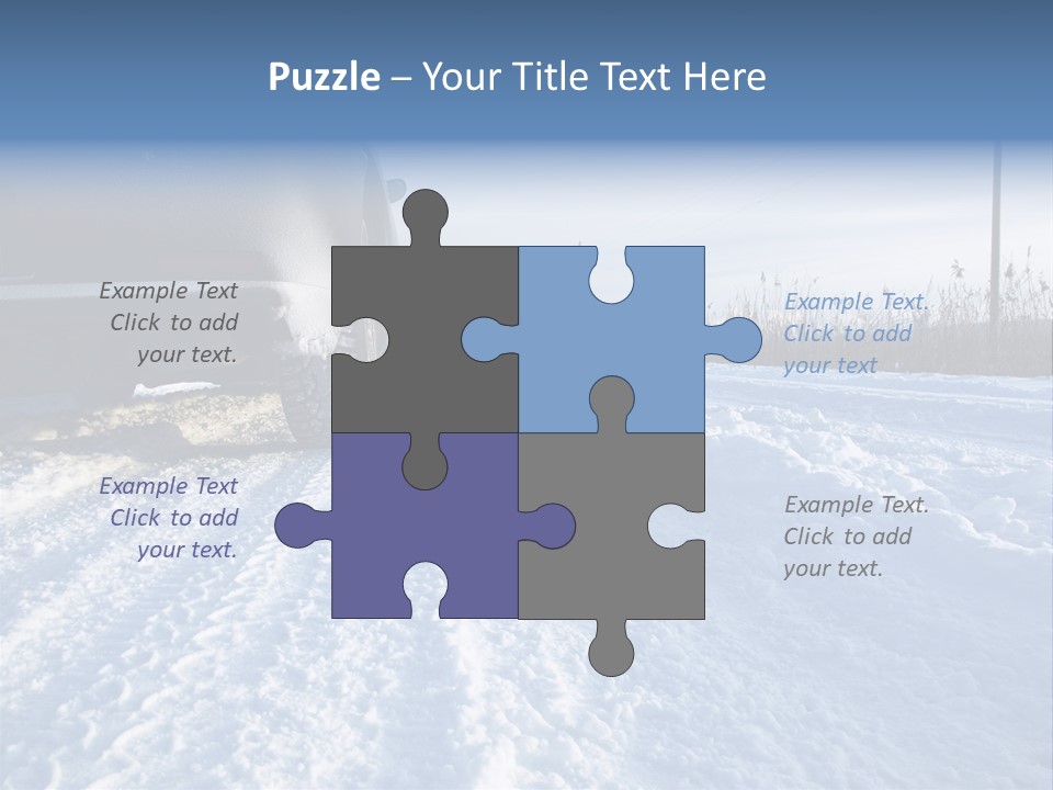 Risk Sky Route PowerPoint Template