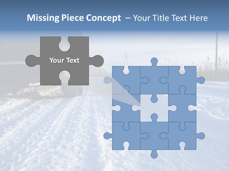 Risk Sky Route PowerPoint Template