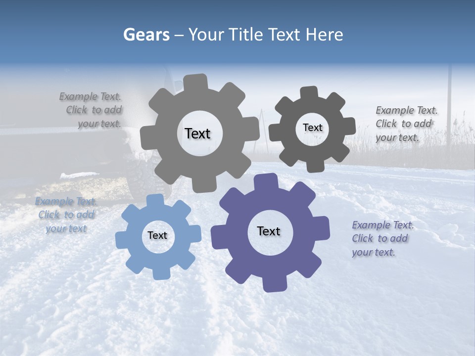 Risk Sky Route PowerPoint Template
