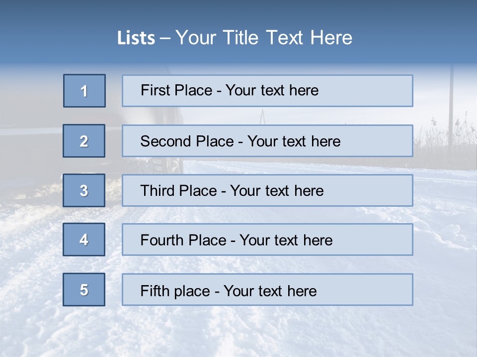 Risk Sky Route PowerPoint Template