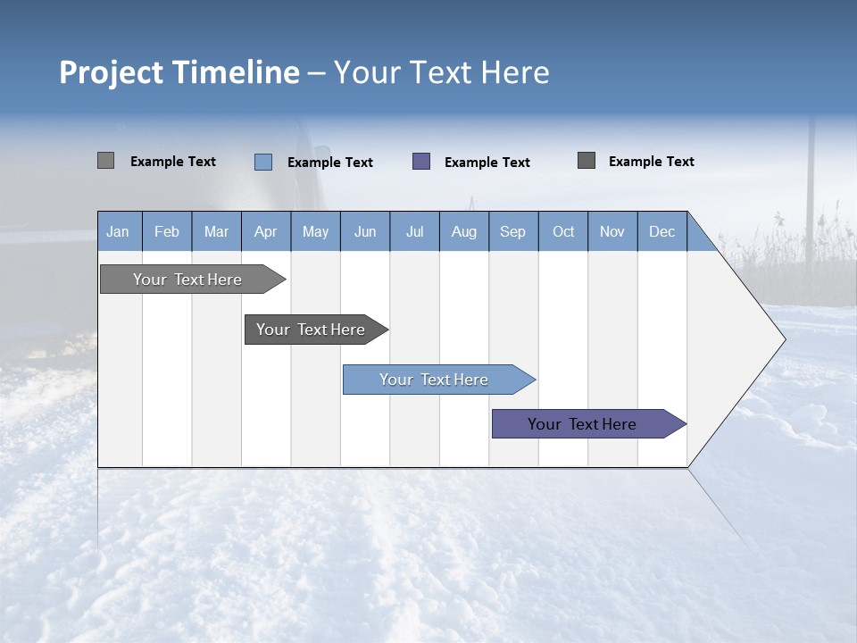 Risk Sky Route PowerPoint Template