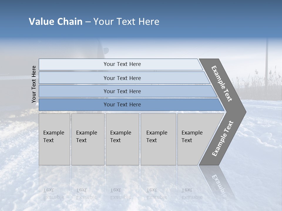 Risk Sky Route PowerPoint Template