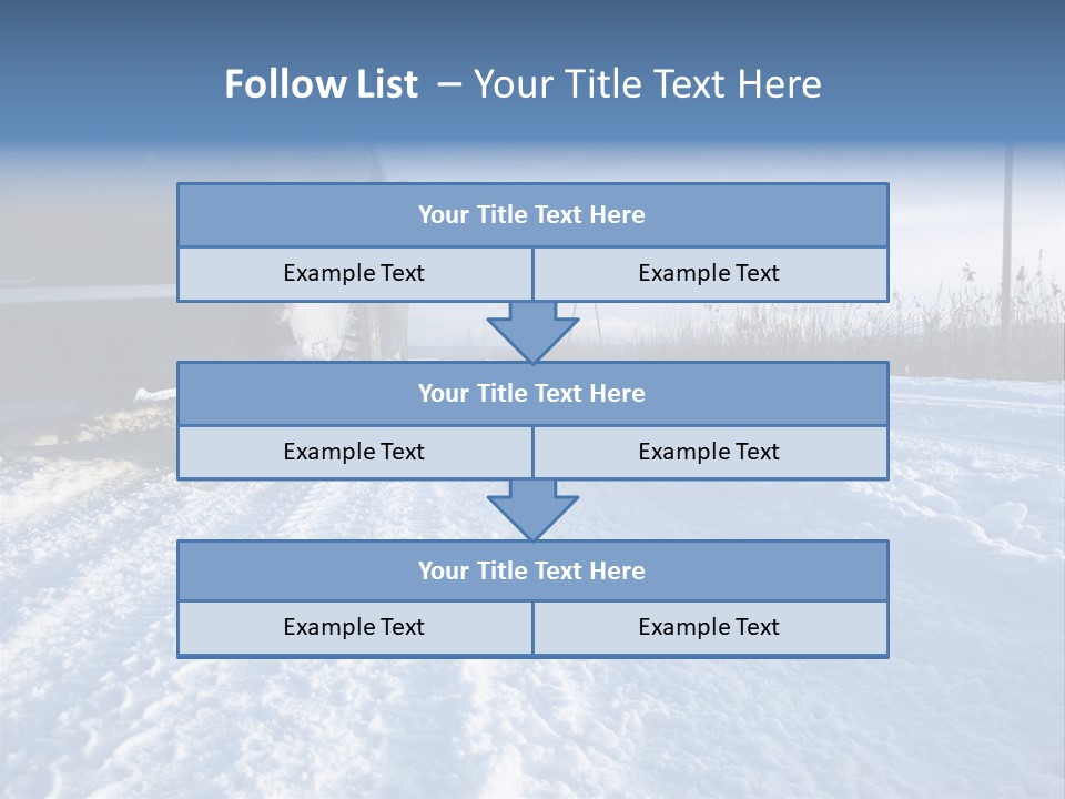 Risk Sky Route PowerPoint Template