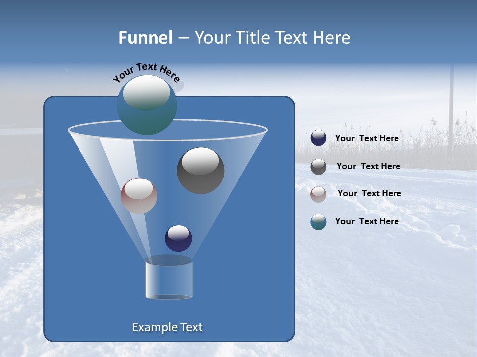 Risk Sky Route PowerPoint Template