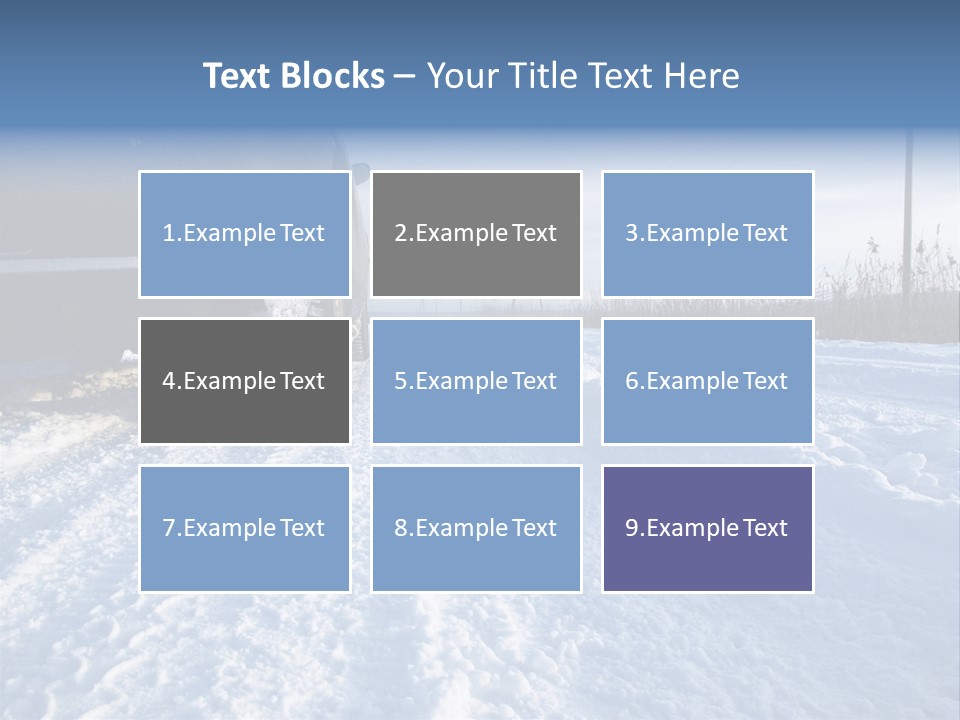 Risk Sky Route PowerPoint Template