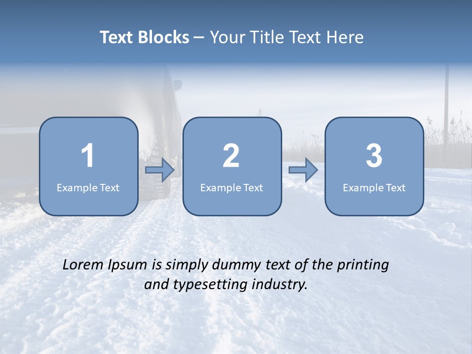Risk Sky Route PowerPoint Template