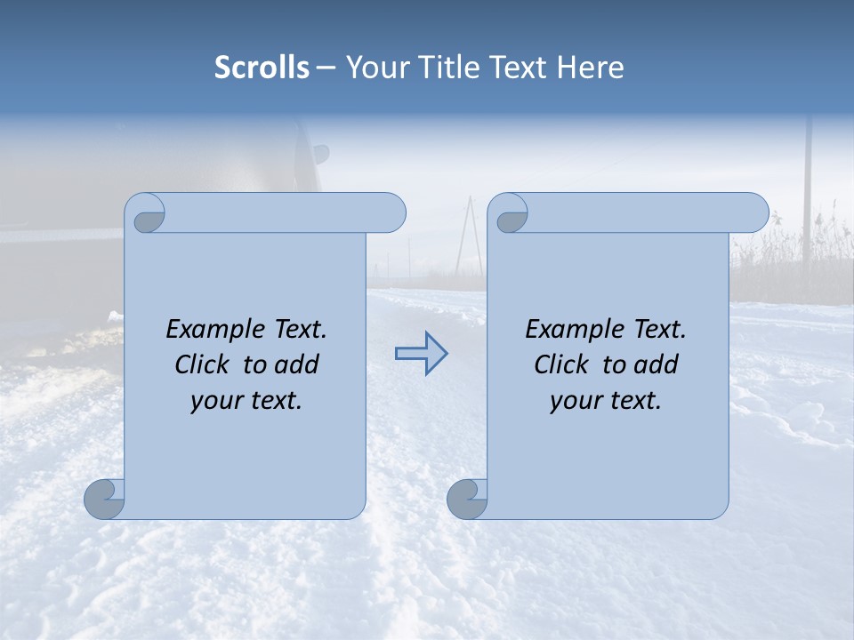 Risk Sky Route PowerPoint Template