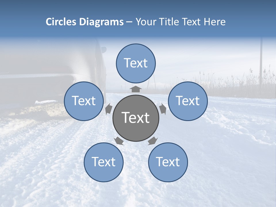 Risk Sky Route PowerPoint Template