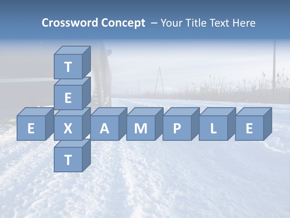 Risk Sky Route PowerPoint Template