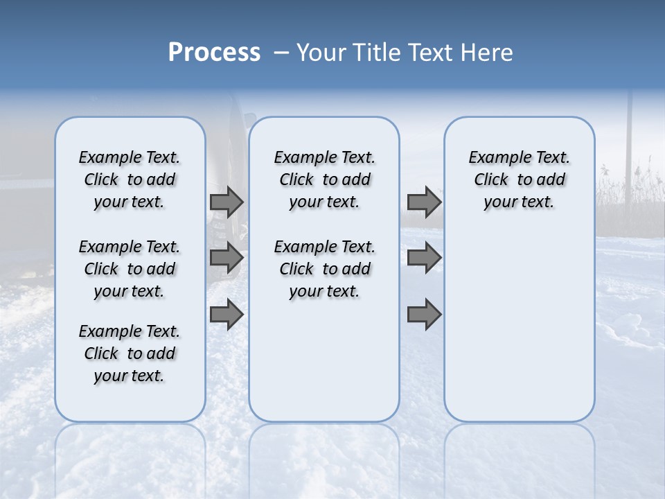 Risk Sky Route PowerPoint Template