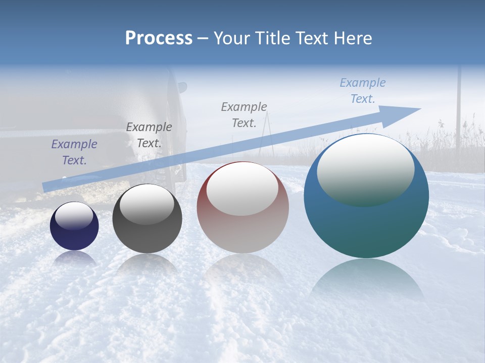 Risk Sky Route PowerPoint Template
