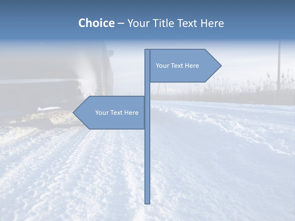 Risk Sky Route PowerPoint Template