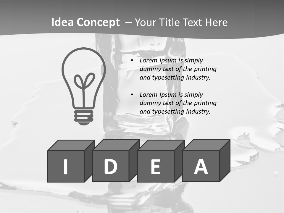 Soft Tea Refreshing PowerPoint Template