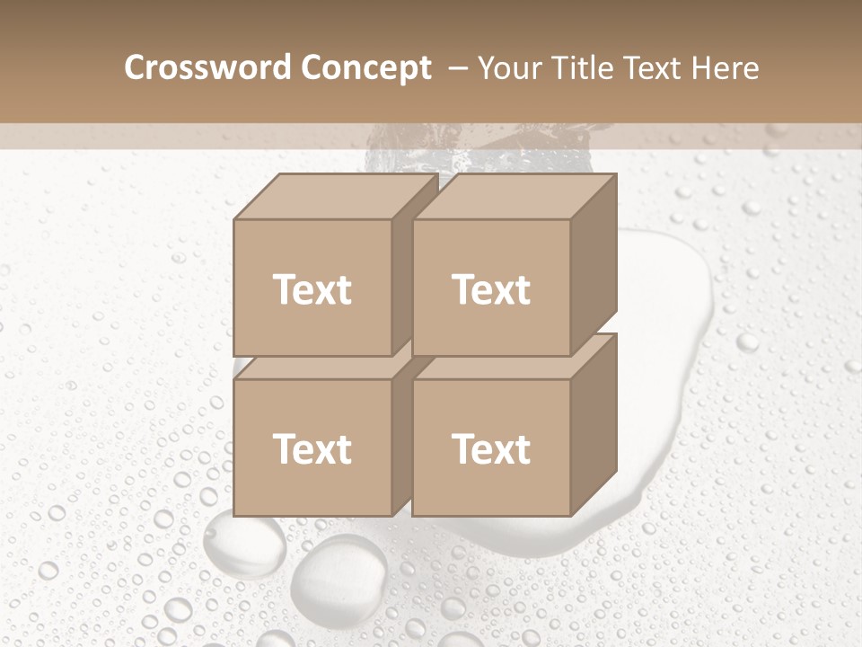 Melt Refreshing Cold PowerPoint Template